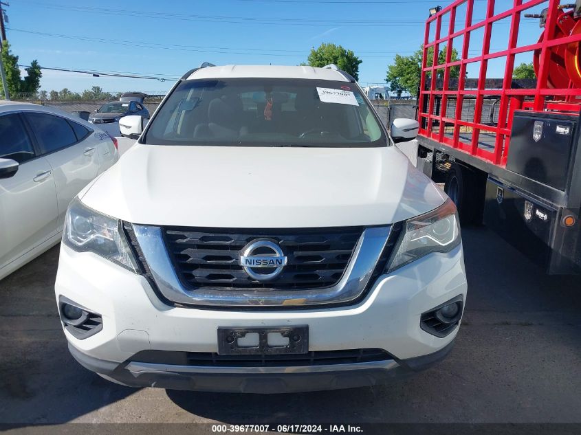 2018 Nissan Pathfinder S/Sv/Sl/Platinum VIN: 5N1DR2MN5JC633548 Lot: 39677007