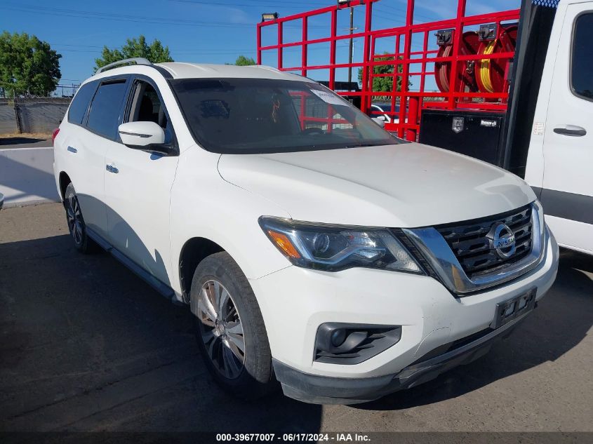 2018 Nissan Pathfinder S/Sv/Sl/Platinum VIN: 5N1DR2MN5JC633548 Lot: 39677007