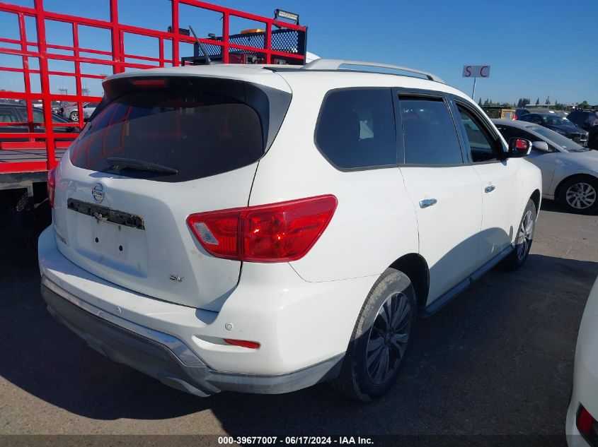 2018 Nissan Pathfinder S/Sv/Sl/Platinum VIN: 5N1DR2MN5JC633548 Lot: 39677007