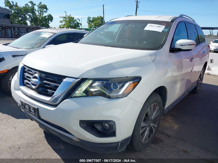 2018 Nissan Pathfinder S/Sv/Sl/Platinum VIN: 5N1DR2MN5JC633548 Lot: 39677007