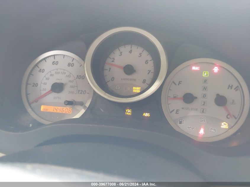 2004 Toyota Rav4 VIN: JTEHD20V740027020 Lot: 39677008