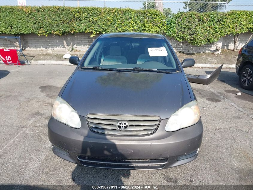 2003 Toyota Corolla Le VIN: 1NXBR38E73Z178979 Lot: 39677011