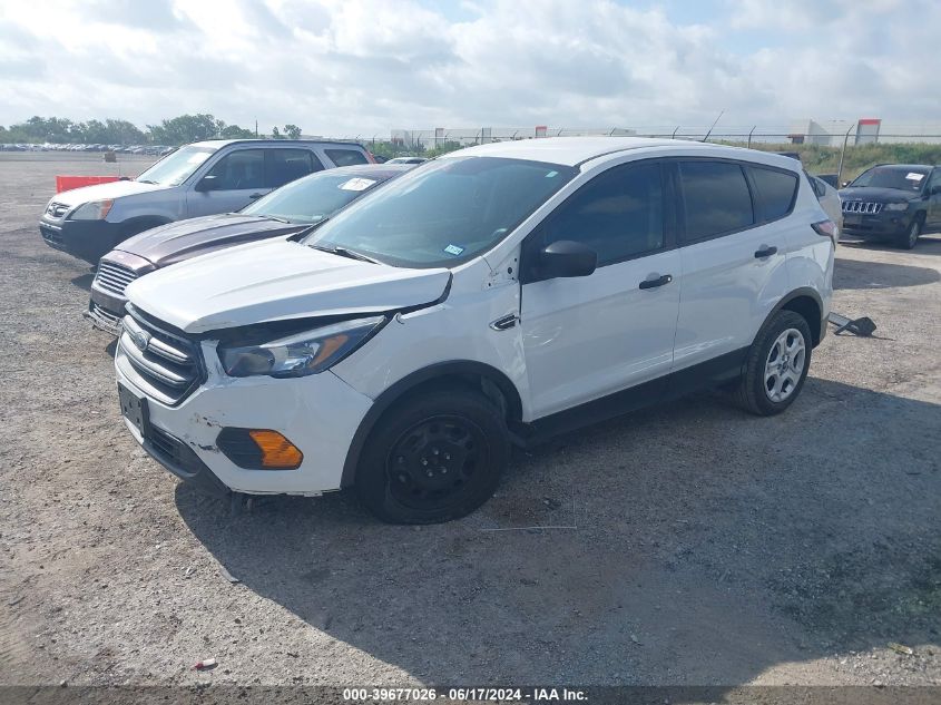 2018 Ford Escape S VIN: 1FMCU0F76JUA09300 Lot: 39677026