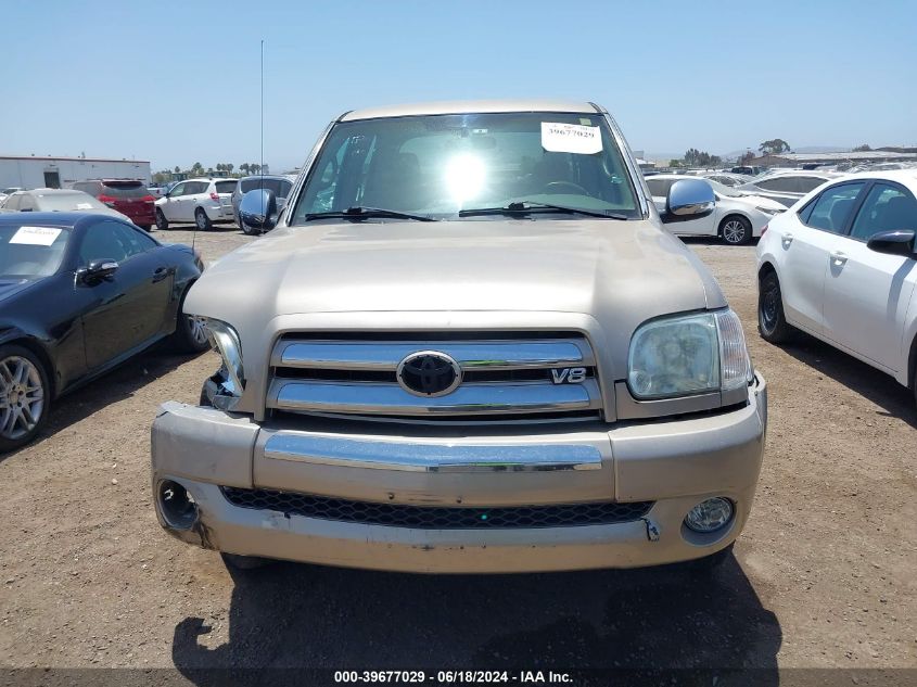 2006 Toyota Tundra Sr5 V8 VIN: 5TBET34176S555088 Lot: 39677029