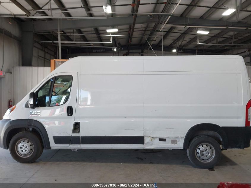 2021 Ram Promaster 2500 High Roof 159 Wb VIN: 3C6LRVDGXME561852 Lot: 39677038