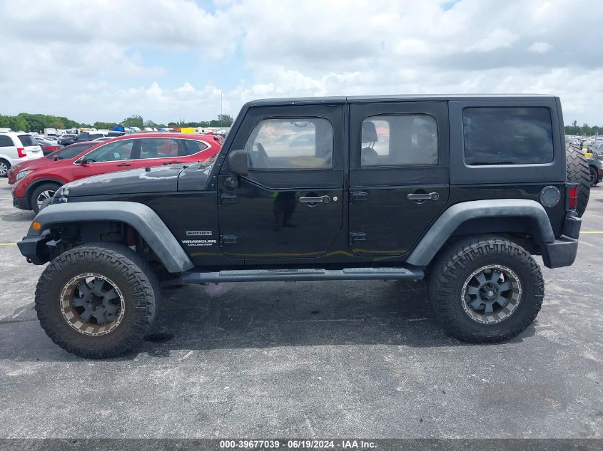 2010 Jeep Wrangler Unlimited Sport VIN: 1J4BB3H14AL155694 Lot: 39677039