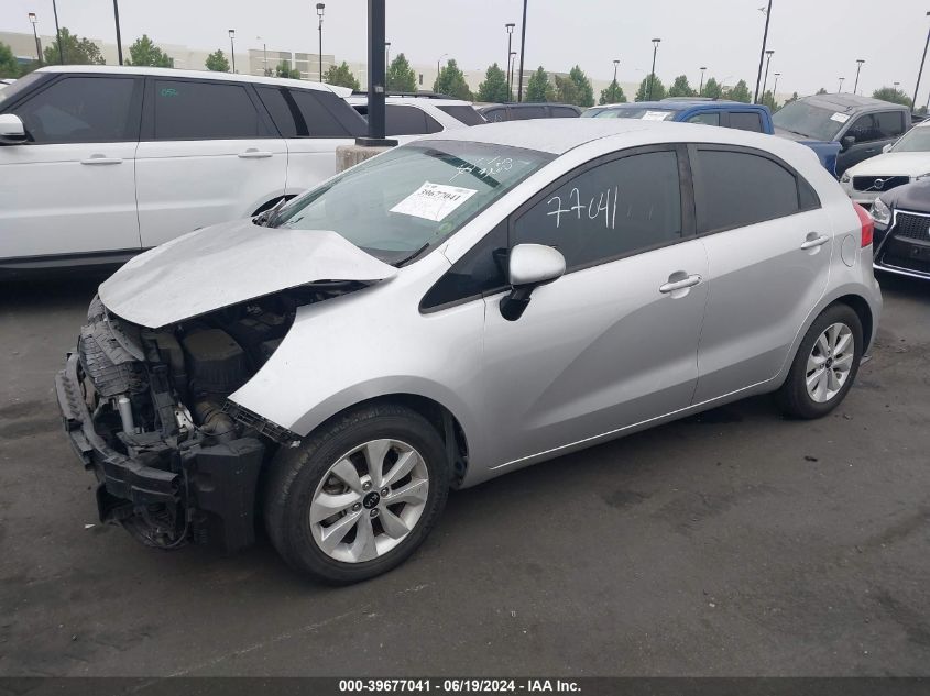 2016 Kia Rio Ex VIN: KNADN5A33G6678304 Lot: 39677041