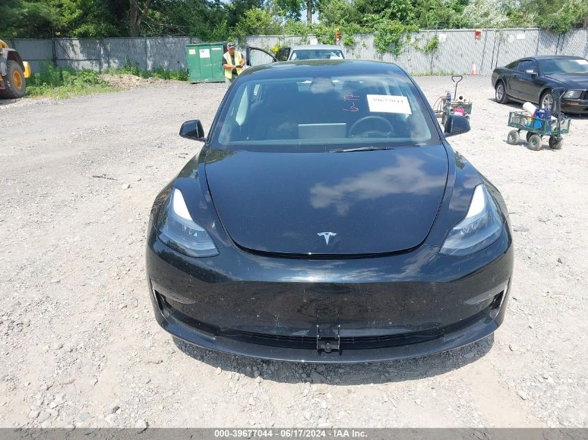 2023 Tesla Model 3 Rear-Wheel Drive VIN: 5YJ3E1EA3PF485252 Lot: 39677044