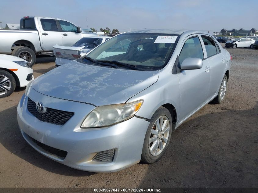 2009 Toyota Corolla Le VIN: JTDBL40E299079960 Lot: 39677047