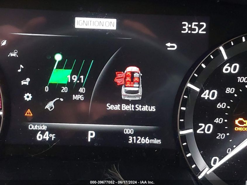 2021 Toyota Highlander Platinum VIN: 5TDFZRBH2MS093890 Lot: 39677052