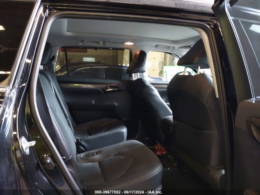 2021 Toyota Highlander Platinum VIN: 5TDFZRBH2MS093890 Lot: 39677052