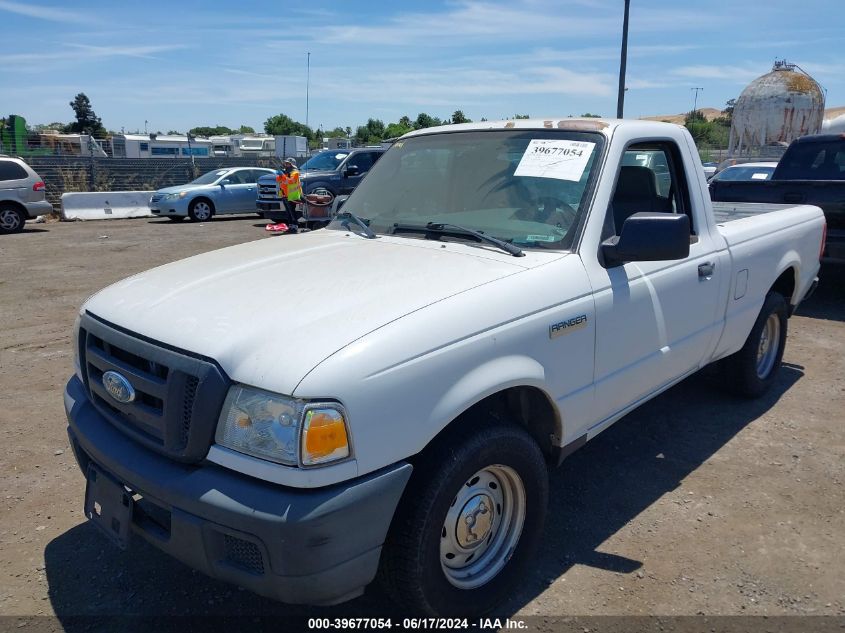 2006 Ford Ranger Xl/Xlt VIN: 1FTYR10D86PA76017 Lot: 39677054