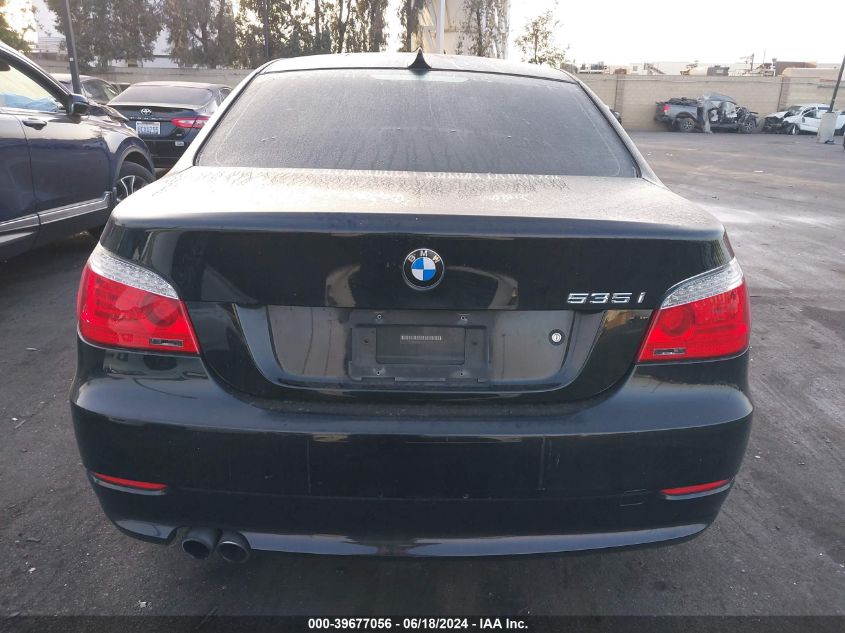 2010 BMW 535I VIN: WBANW1C58AC165437 Lot: 39677056