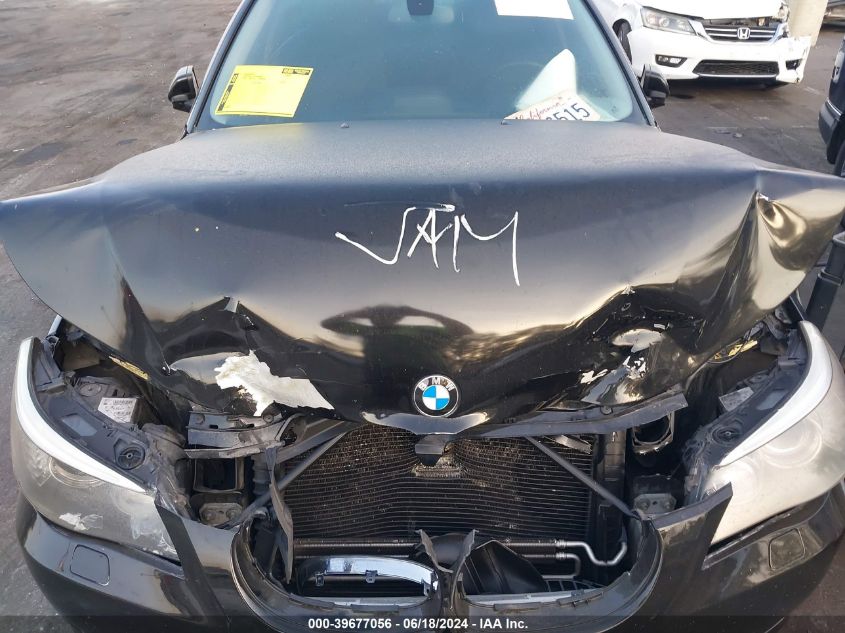 2010 BMW 535I VIN: WBANW1C58AC165437 Lot: 39677056