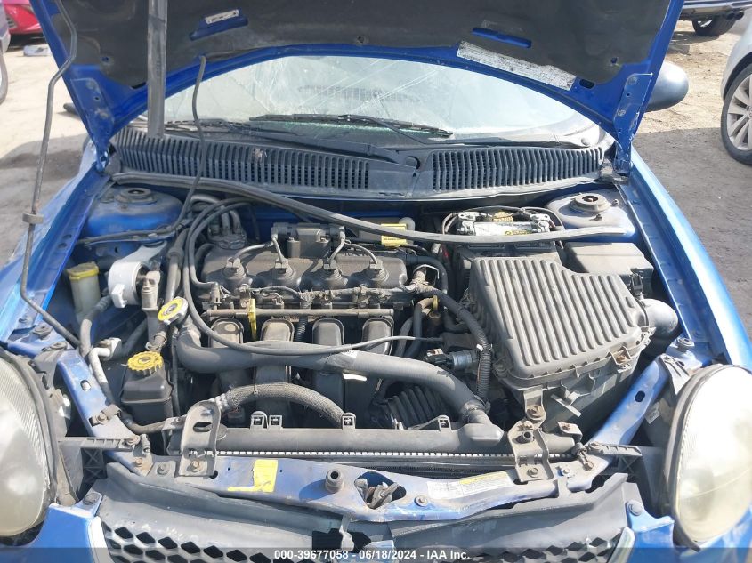 2005 Dodge Neon Sxt VIN: 1B3ES56C95D262597 Lot: 39677058