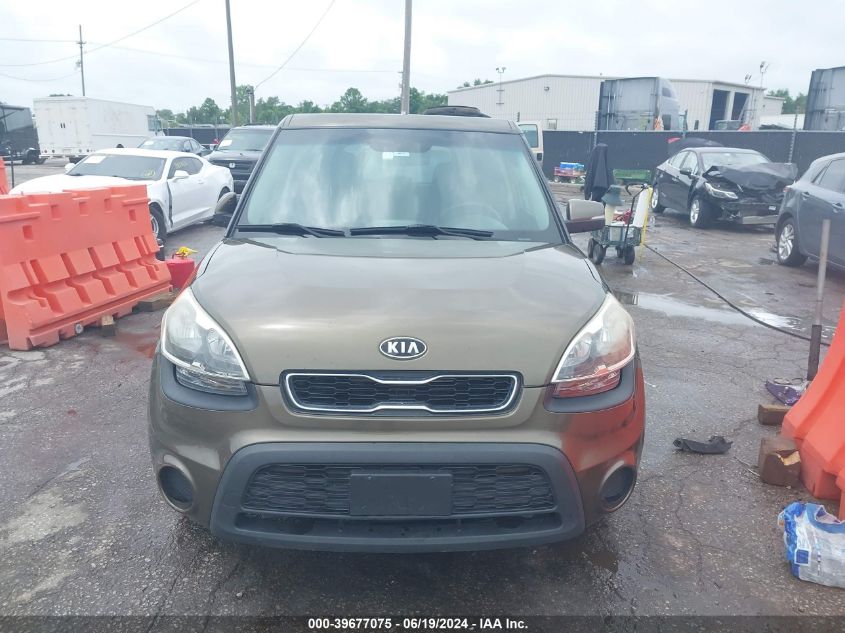 2012 Kia Soul + VIN: KNDJT2A61C7450763 Lot: 39677075