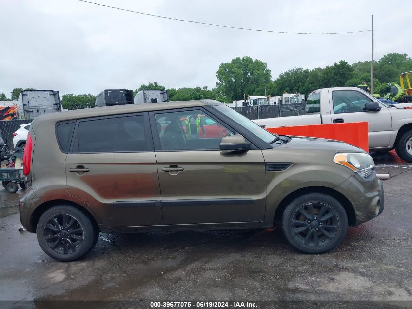 2012 Kia Soul + VIN: KNDJT2A61C7450763 Lot: 39677075