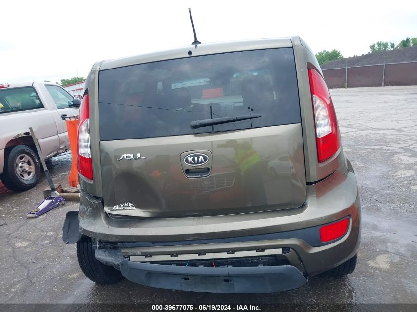 2012 Kia Soul + VIN: KNDJT2A61C7450763 Lot: 39677075