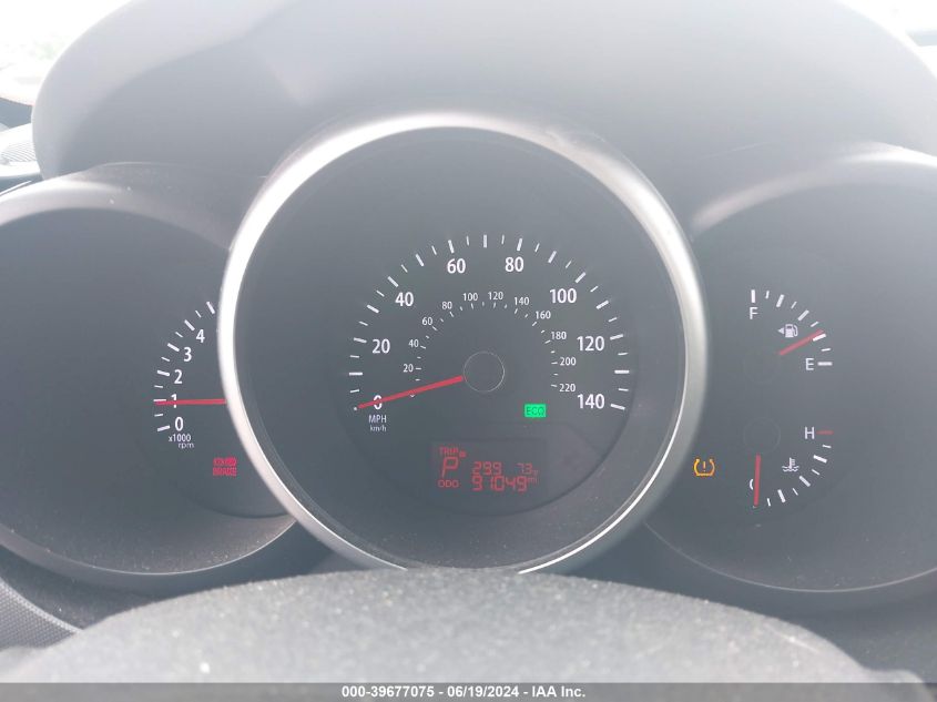 2012 Kia Soul + VIN: KNDJT2A61C7450763 Lot: 39677075