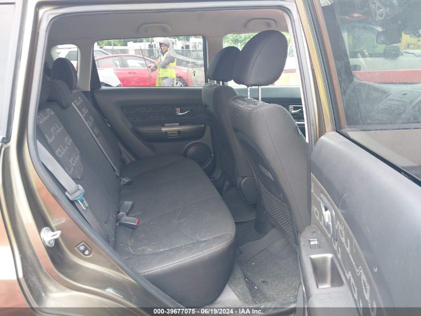 2012 Kia Soul + VIN: KNDJT2A61C7450763 Lot: 39677075