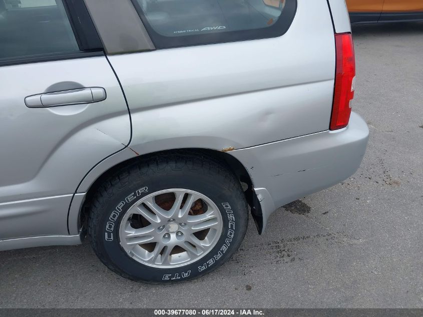 2005 Subaru Forester 2.5Xt VIN: JF1SG69605H718001 Lot: 39677080