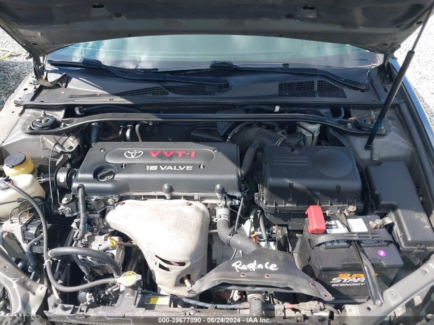 2003 Toyota Camry Se VIN: 4T1BE32K53U765546 Lot: 39677090