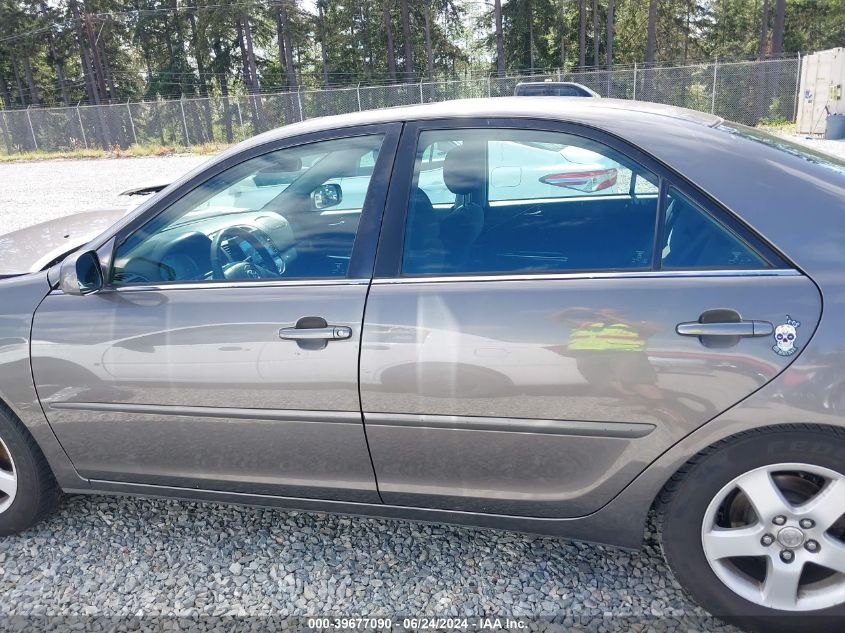 2003 Toyota Camry Se VIN: 4T1BE32K53U765546 Lot: 39677090