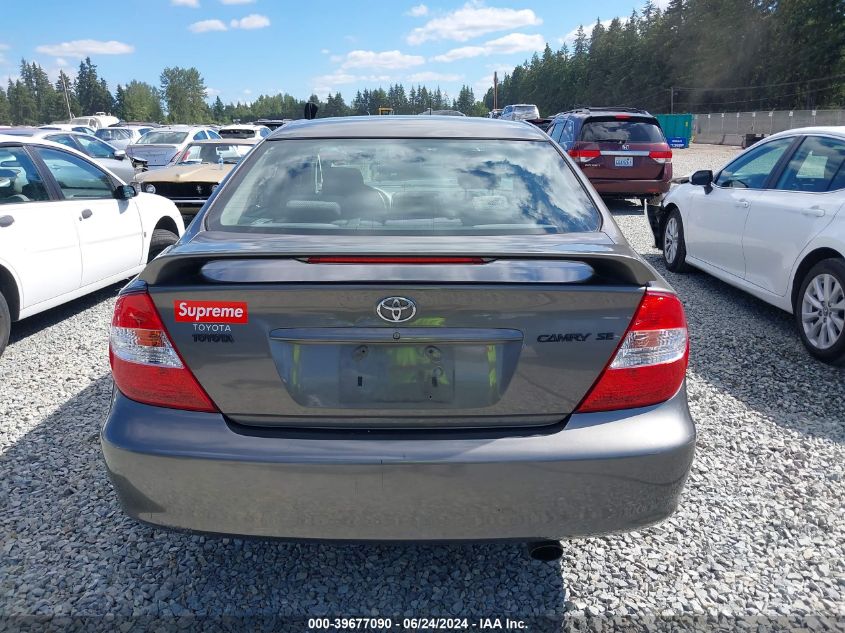 2003 Toyota Camry Se VIN: 4T1BE32K53U765546 Lot: 39677090