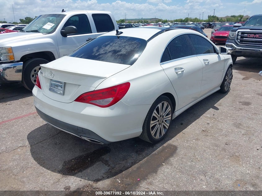 2018 Mercedes-Benz Cla 250 VIN: WDDSJ4EB2JN559017 Lot: 39677092