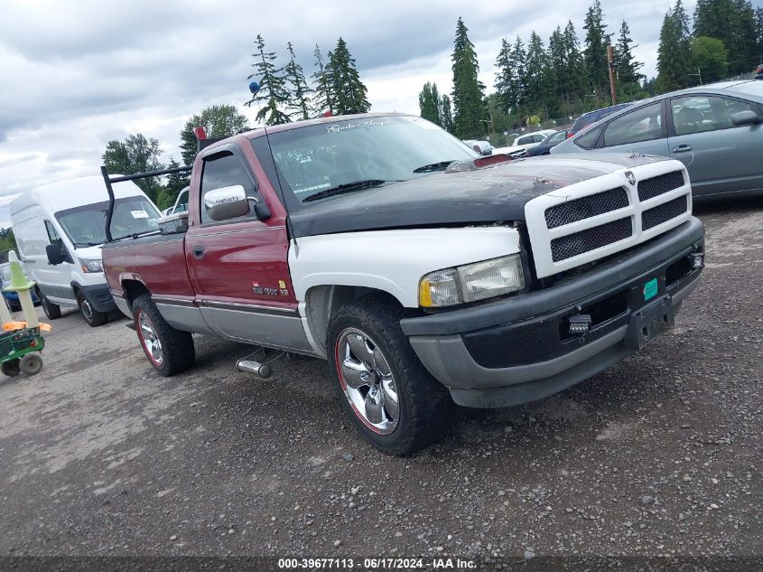 1994 Dodge Ram 1500 VIN: 1B7HC16Z0RS603392 Lot: 39677113