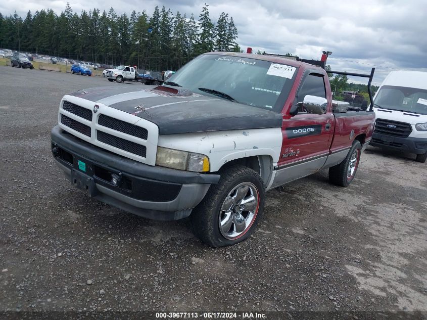 1994 Dodge Ram 1500 VIN: 1B7HC16Z0RS603392 Lot: 39677113