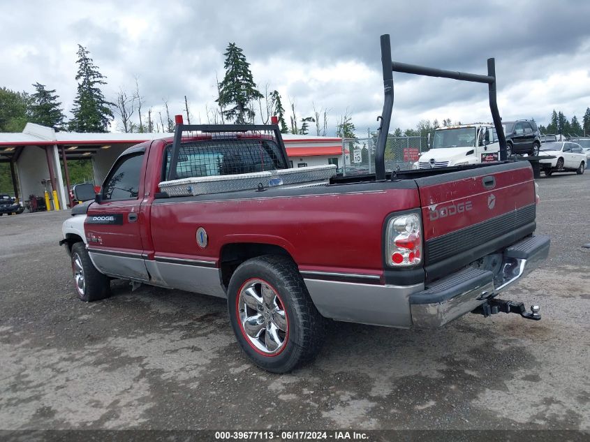 1994 Dodge Ram 1500 VIN: 1B7HC16Z0RS603392 Lot: 39677113