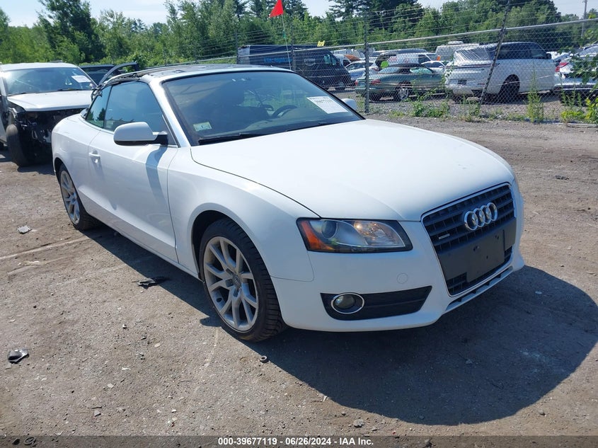 2010 Audi A5 2.0T Premium VIN: WAUCFAFHXAN021745 Lot: 39677119