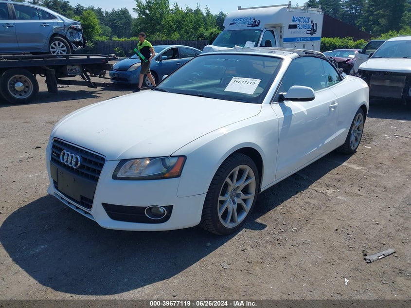 2010 Audi A5 2.0T Premium VIN: WAUCFAFHXAN021745 Lot: 39677119