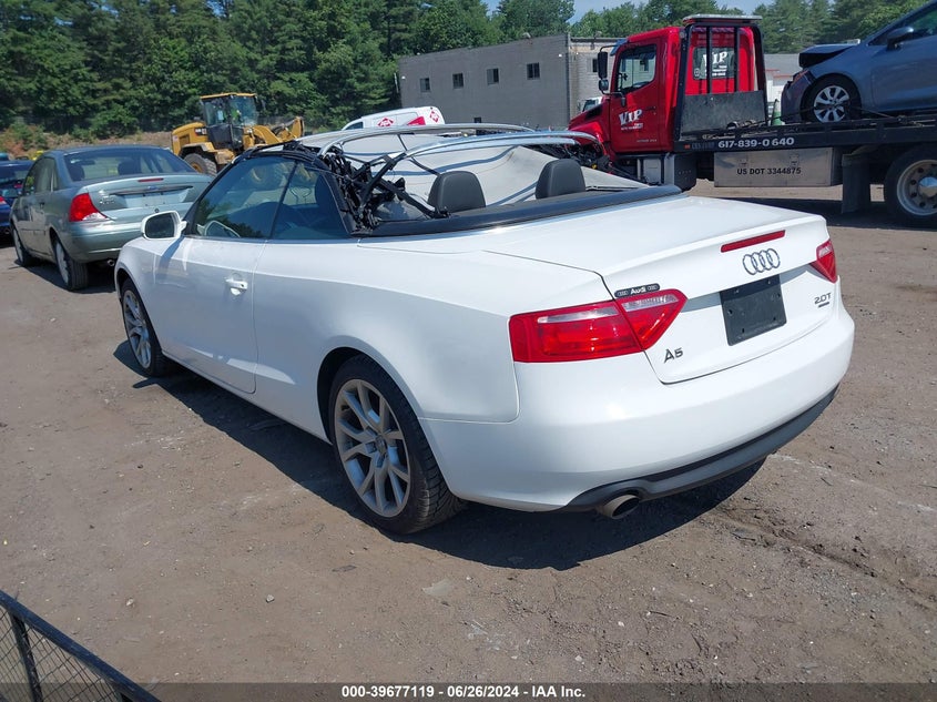 2010 Audi A5 2.0T Premium VIN: WAUCFAFHXAN021745 Lot: 39677119
