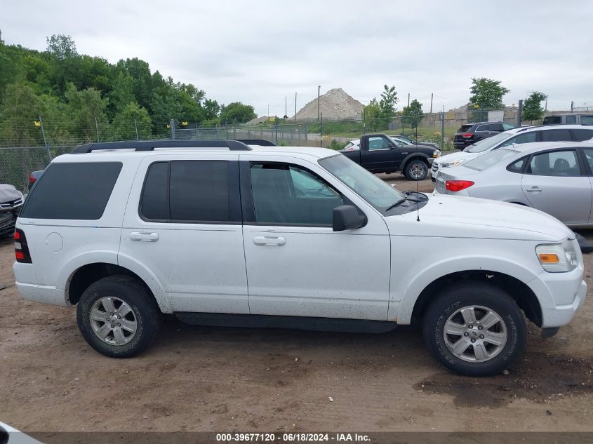 2010 Ford Explorer Xlt VIN: 1FMEU7DE2AUA59579 Lot: 39677120