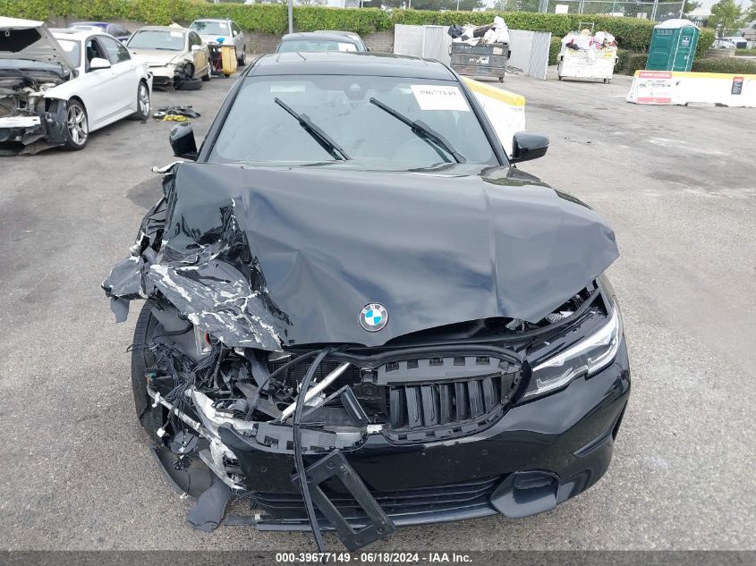 2022 BMW 330I VIN: 3MW5R1J05N8C29784 Lot: 39677149