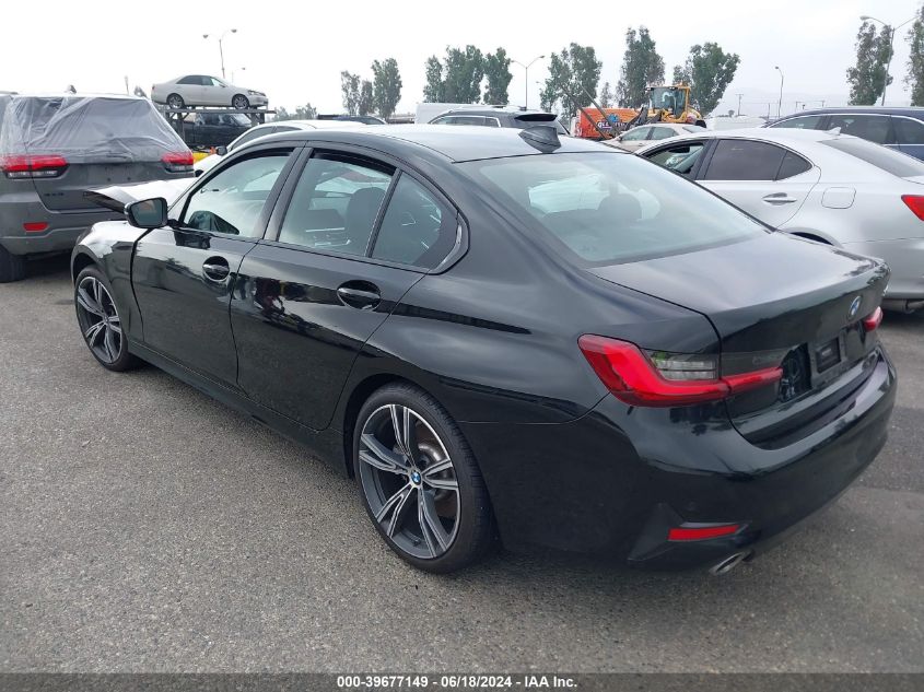 2022 BMW 330I VIN: 3MW5R1J05N8C29784 Lot: 39677149