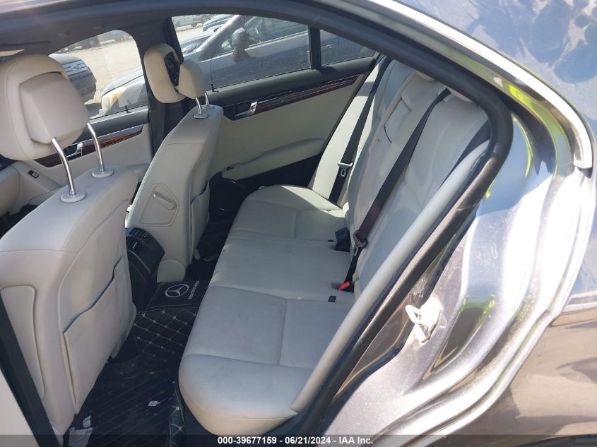 2011 Mercedes-Benz C-Class 300 4Matic VIN: WDDGF8BB5BR146585 Lot: 39677159