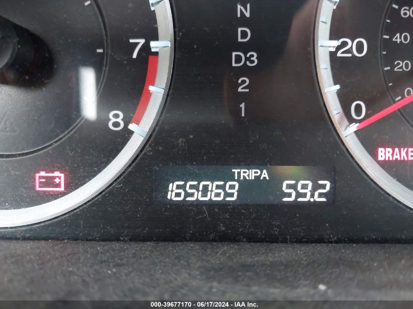 2009 Honda Accord 2.4 Ex-L VIN: 1HGCS12849A018235 Lot: 39677170