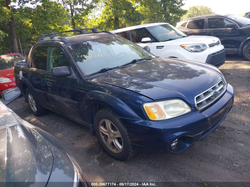 2005 Subaru Baja Sport VIN: 4S4BT62C357101554 Lot: 39677174