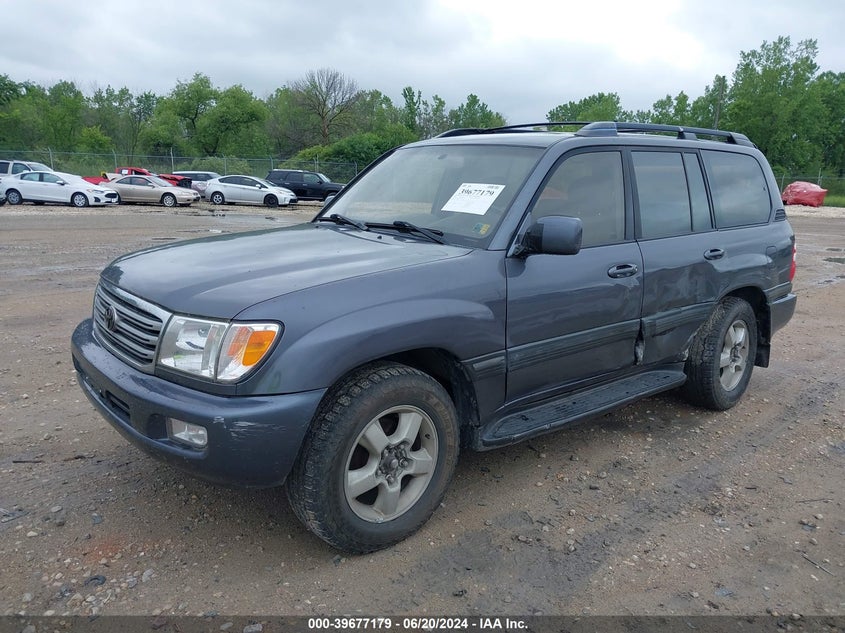 2003 Toyota Land Cruiser VIN: JTEHT05J132041365 Lot: 39677179