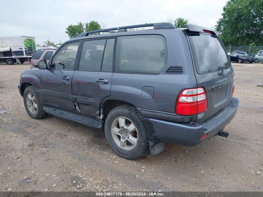 2003 Toyota Land Cruiser VIN: JTEHT05J132041365 Lot: 39677179
