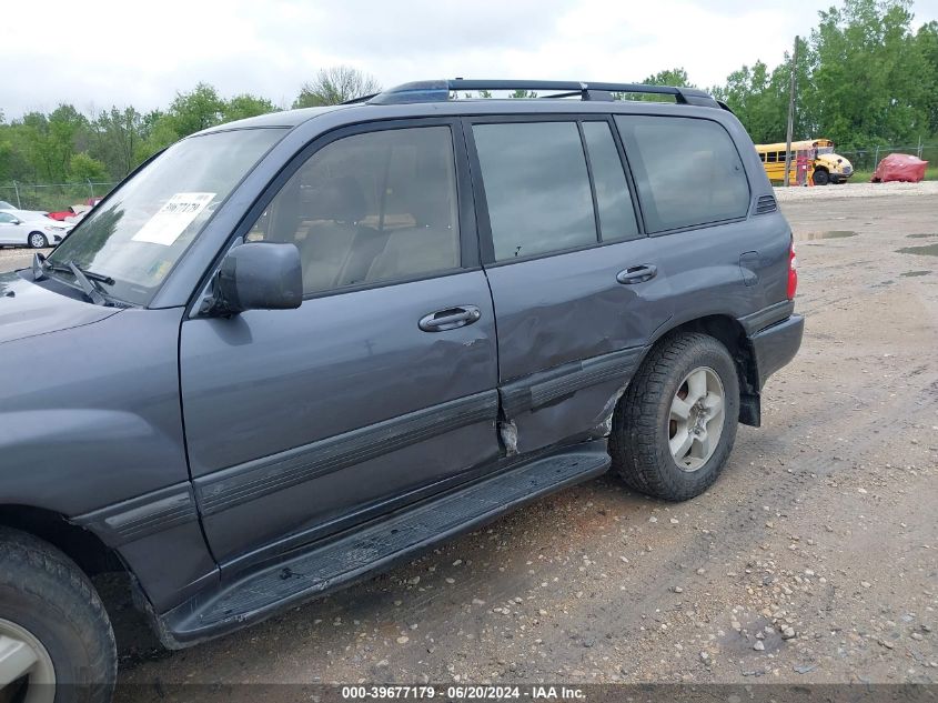 2003 Toyota Land Cruiser VIN: JTEHT05J132041365 Lot: 39677179