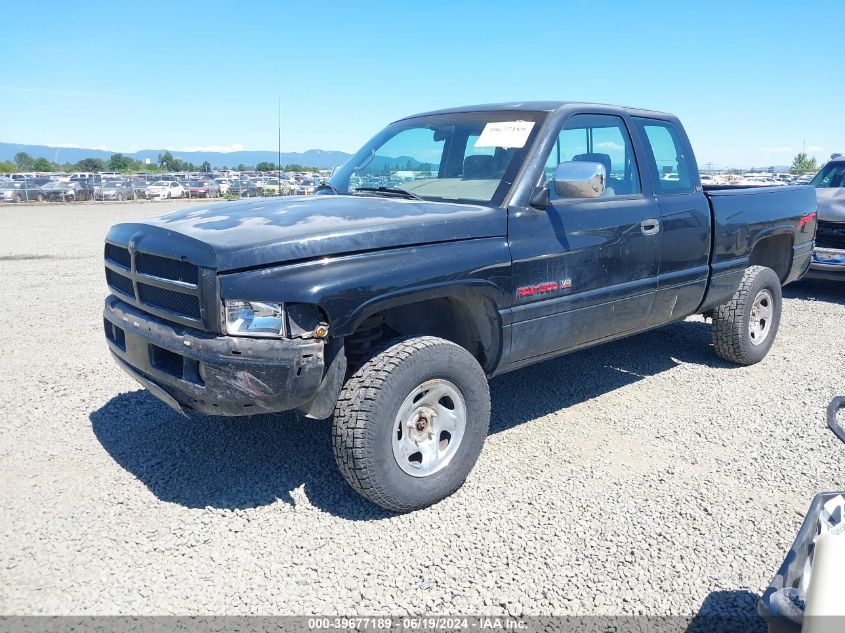 1996 Dodge Ram 1500 VIN: 3B7HF13Z2TG106032 Lot: 39677189