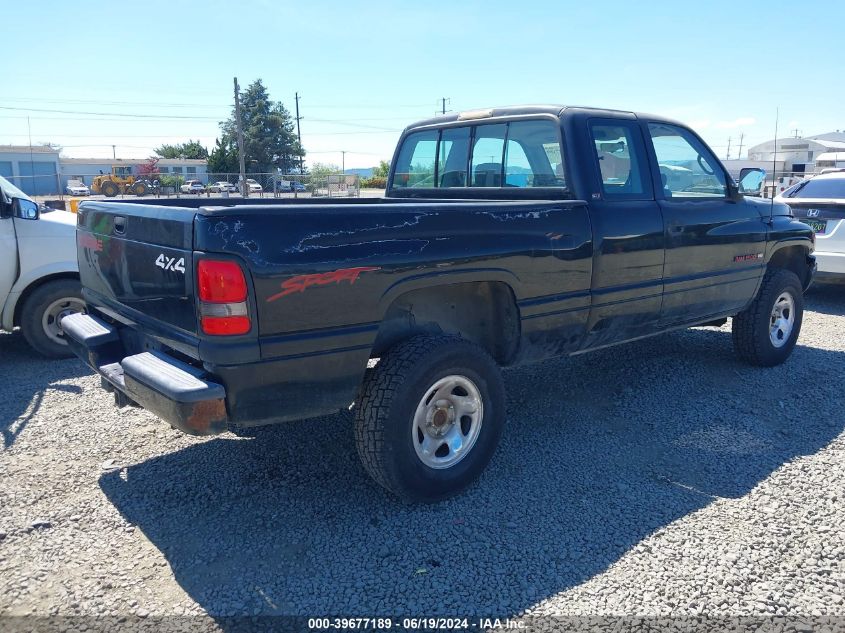 1996 Dodge Ram 1500 VIN: 3B7HF13Z2TG106032 Lot: 39677189