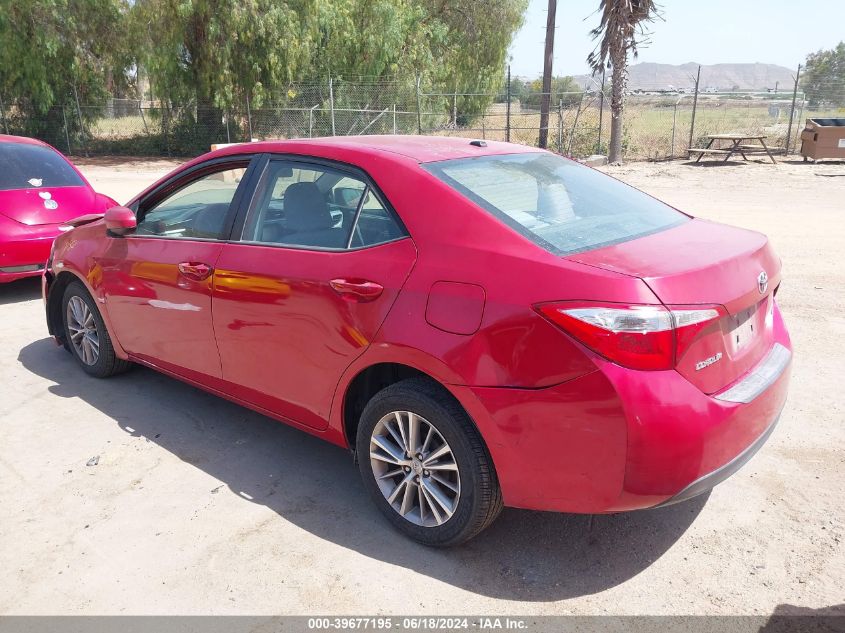 2014 Toyota Corolla Le Plus VIN: 5YFBURHE0EP031764 Lot: 39677195