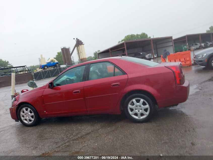 2007 Cadillac Cts Standard VIN: 1G6DM57T870150454 Lot: 39677201