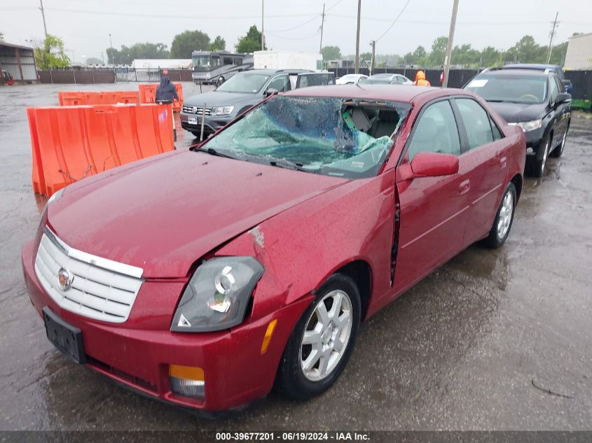2007 Cadillac Cts Standard VIN: 1G6DM57T870150454 Lot: 39677201
