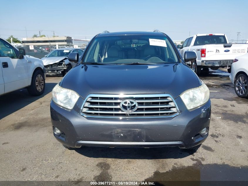 2008 Toyota Highlander Limited VIN: JTEES42A182032142 Lot: 39677211